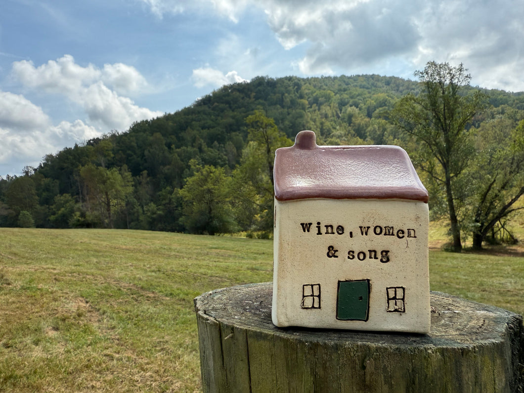 wine, women, and song
