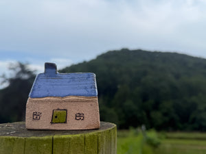 blue sky house